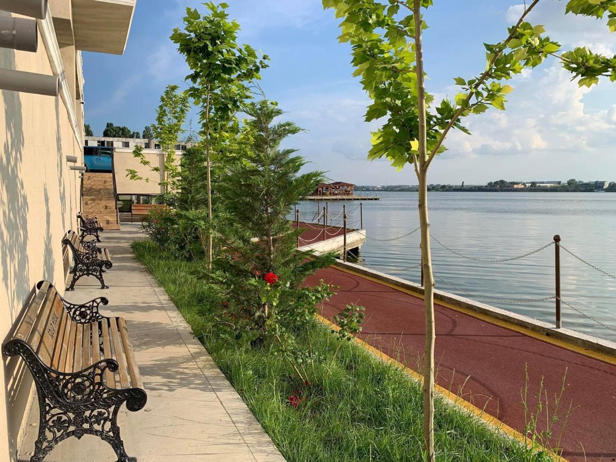 Apartment Sunset Lake View Mamaia Bagian luar foto